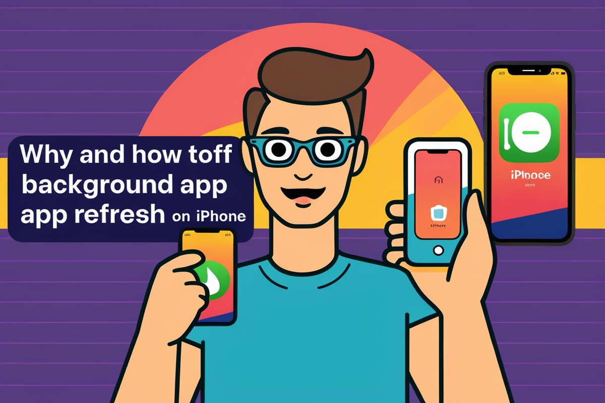iPhoneでアプリのバックグラウンド更新をオフにする理由と方法を修正する方法