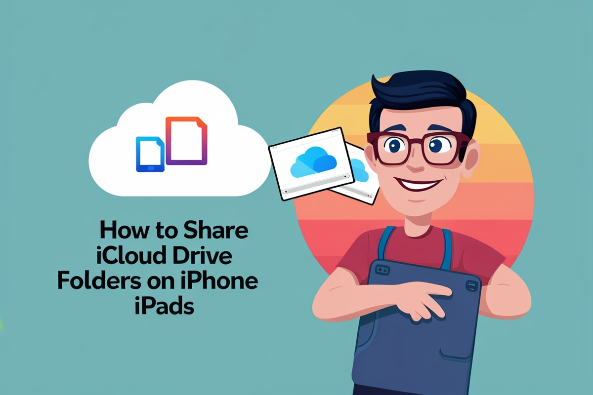 iPhone iPad で iCloud Drive フォルダーを共有する方法を修正する方法