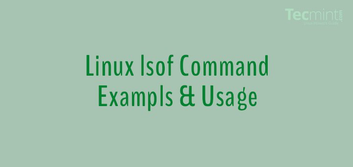 Linuxで開いたファイルを確認するために「LSOF」コマンドを使用する方法