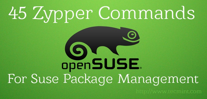 「suse」Linuxパッケージ管理を管理するための45 Zypperコマンド