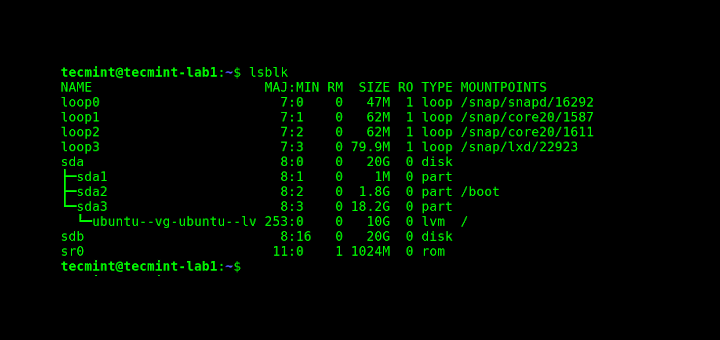 Linux でディスクとパーティションを表示する 4 つの方法