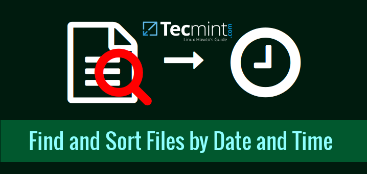 Linux で変更日時に基づいてファイルを検索および並べ替える方法