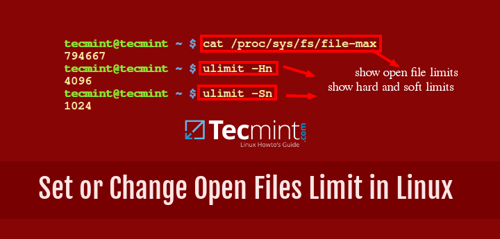 Linuxのオープンファイルの制限を増やす方法