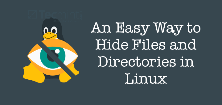 Linuxでファイルやディレクトリを非表示にする簡単な方法