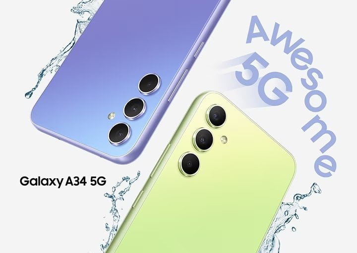 Samsung Galaxy A34 5G のプロモーション資料が流出、主な仕様が明らかに