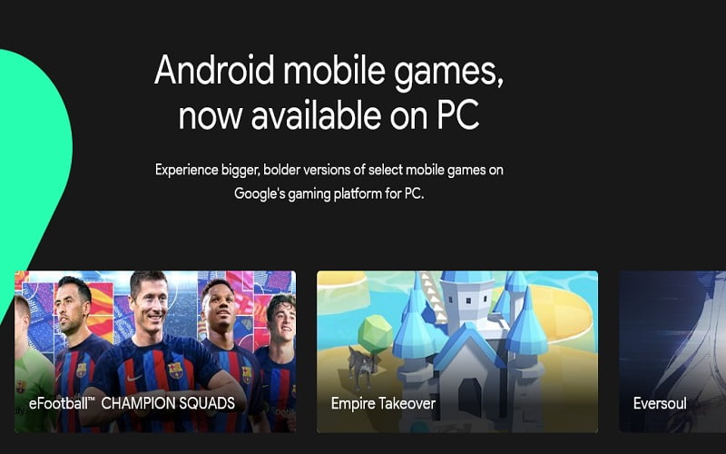 Google Play ゲームの PC ベータ版がヨーロッパとニュージーランドで公開