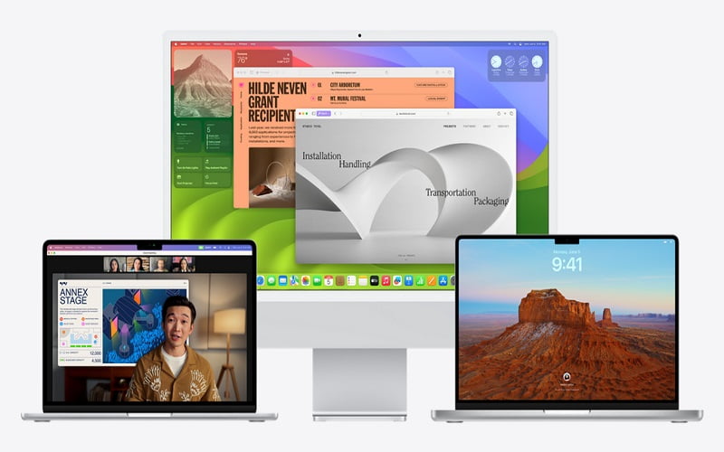 Apple、WWDC 2023基調講演でmacOS 14 Sonomaアップデートを発表
