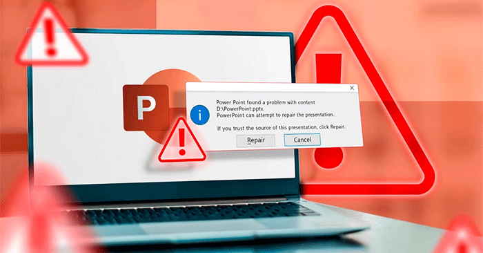 「PowerPoint でコンテンツに問題が見つかりました」というエラーを修正する 6 つの方法