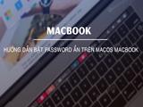 MacOS MacBookで非表示のパスワードを有効にするための手順